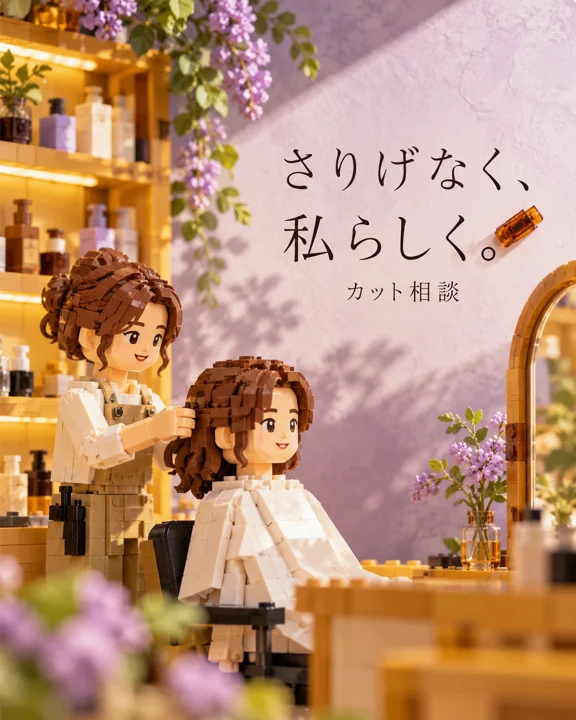 美容室・ヘアサロンの参考作品