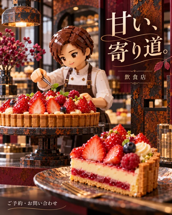 飲食店・カフェの参考作品