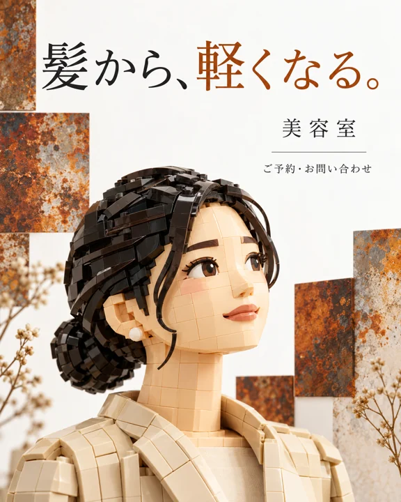 美容室・ヘアサロンの参考作品