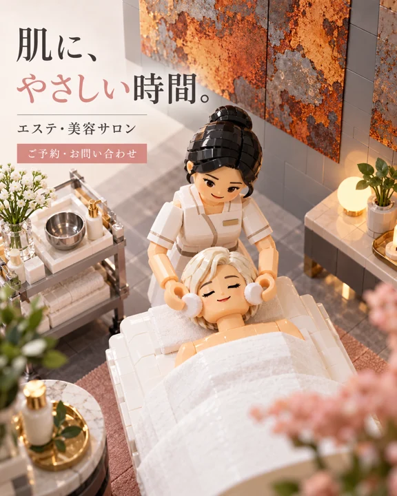エステ・美容サロンの参考作品