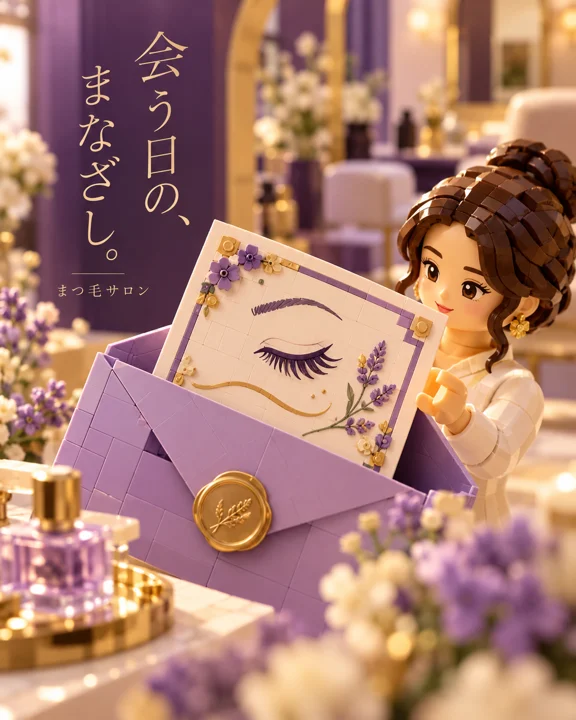 ネイル・まつ毛の参考作品