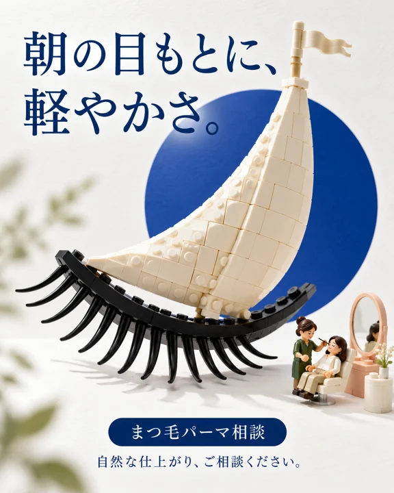 ネイル・まつ毛の参考作品