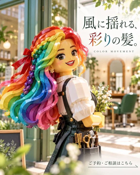 美容室・ヘアサロンの参考作品