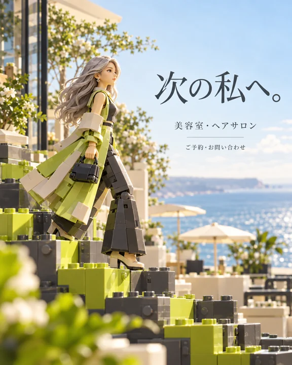 美容室・ヘアサロンの参考作品