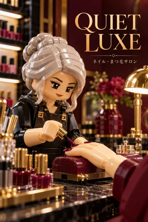 ネイル・まつ毛の参考作品