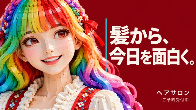 美容室・ヘアサロンの参考作品