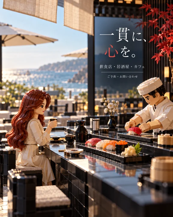 飲食店・カフェの参考作品