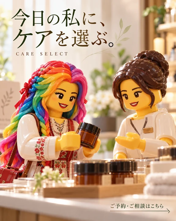 エステ・美容サロンの参考作品