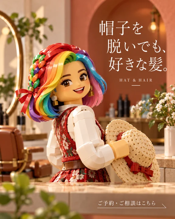 美容室・ヘアサロンの参考作品