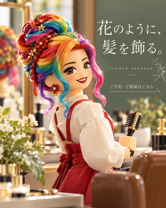 美容室・ヘアサロンの参考作品