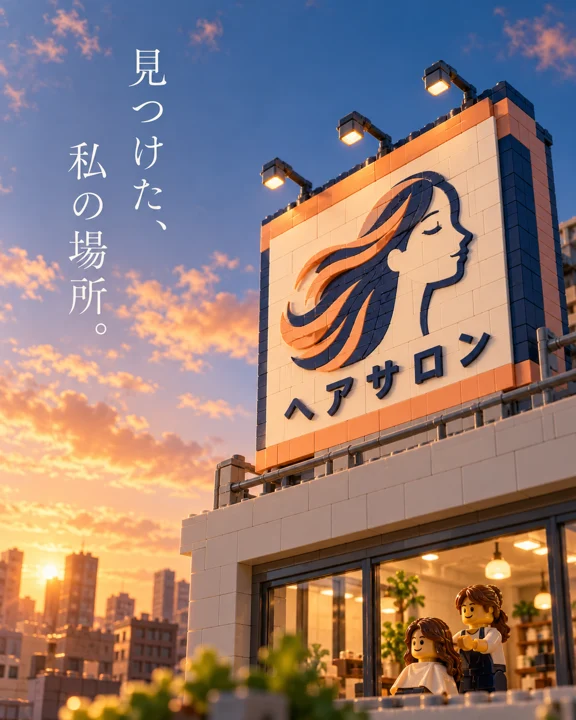 美容室・ヘアサロンの参考作品