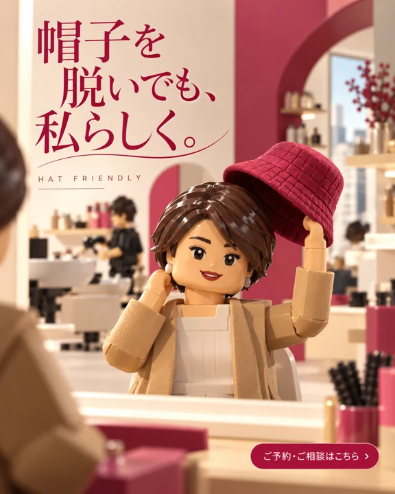 美容室・ヘアサロンの参考作品