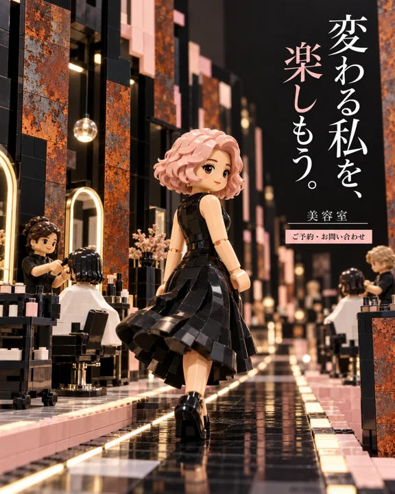 美容室・ヘアサロンの参考作品