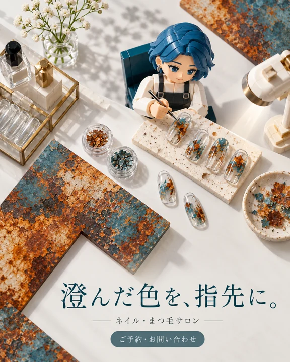 ネイル・まつ毛の参考作品