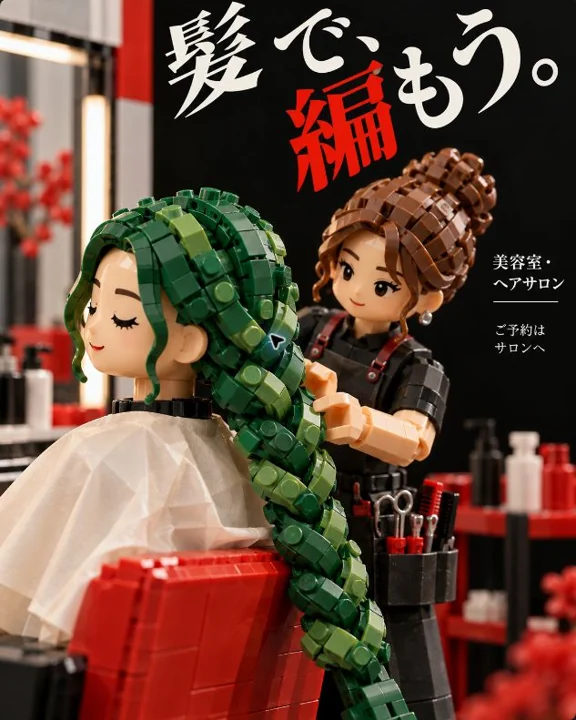 美容室・ヘアサロンの参考作品