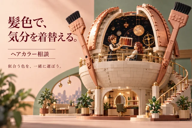 美容室・ヘアサロンの参考作品