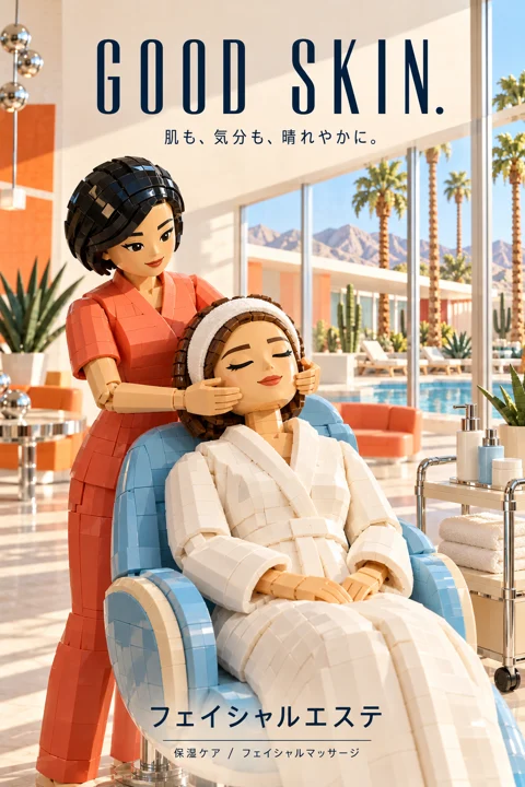 エステ・美容サロンの参考作品