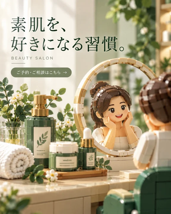 エステ・美容サロンの参考作品
