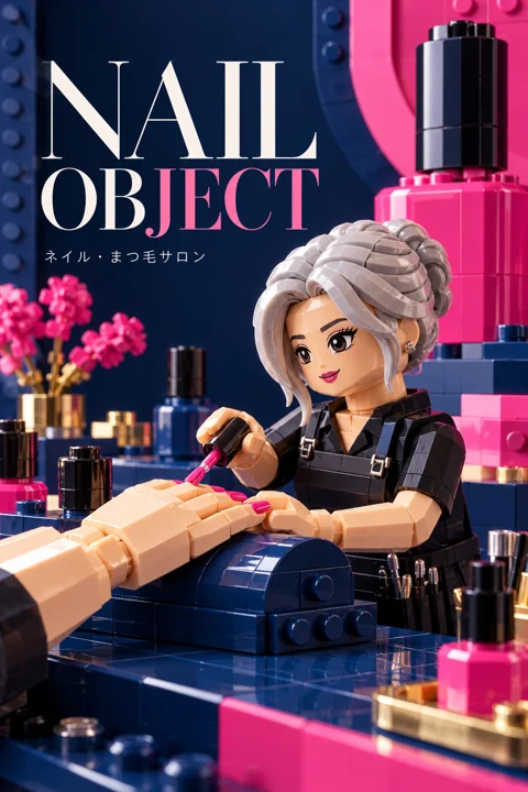 ネイル・まつ毛の参考作品
