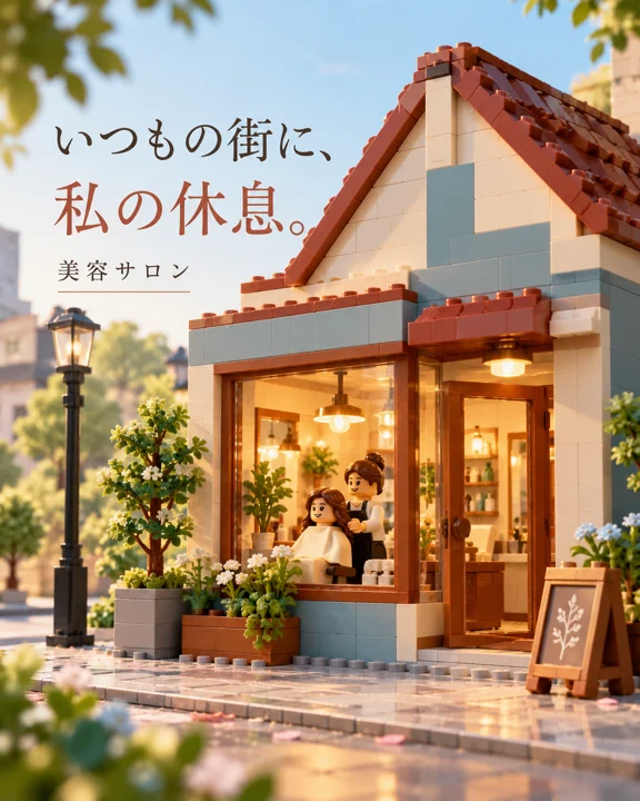 エステ・美容サロンの参考作品