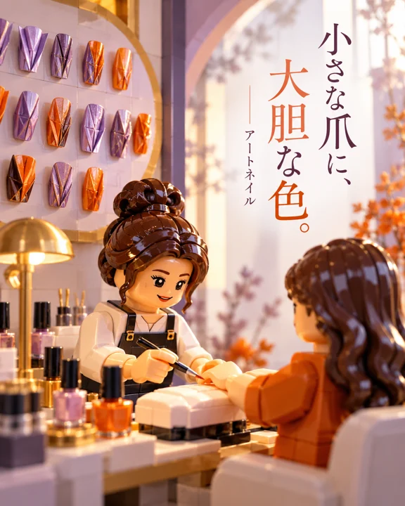 ネイル・まつ毛の参考作品