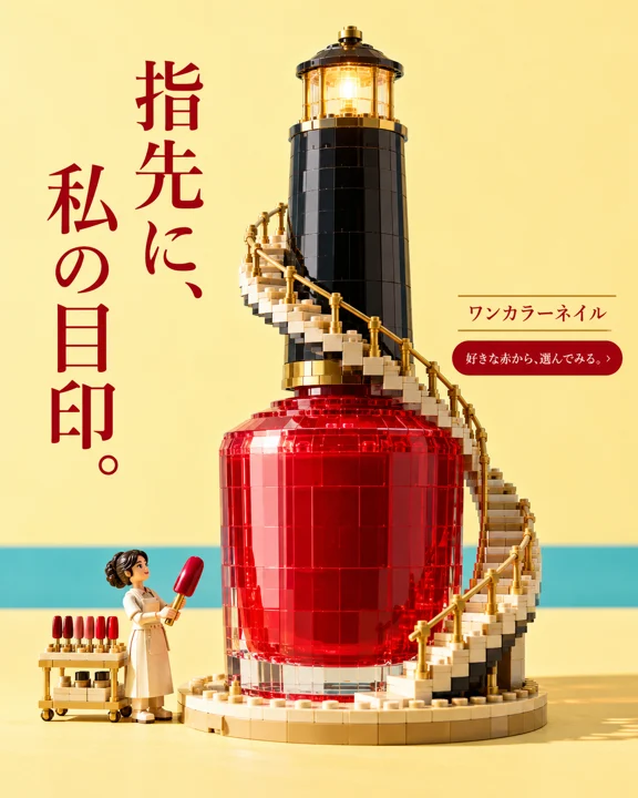 ネイル・まつ毛の参考作品