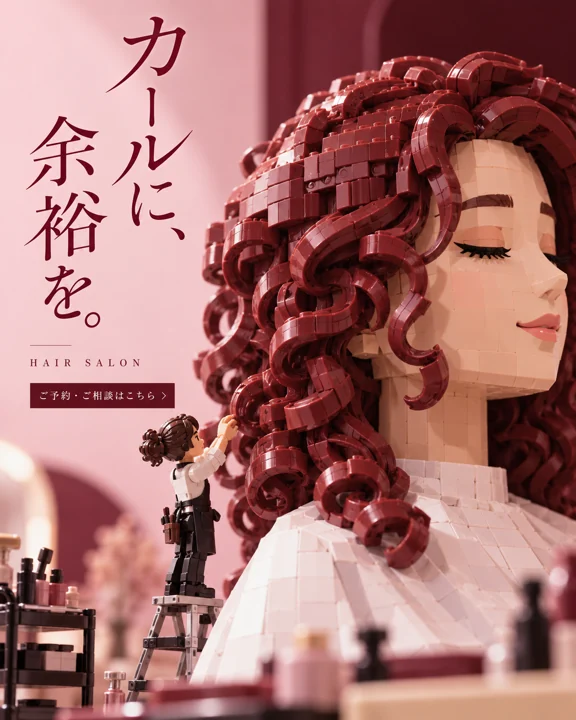 美容室・ヘアサロンの参考作品