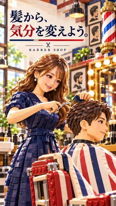 美容室・ヘアサロンの参考作品