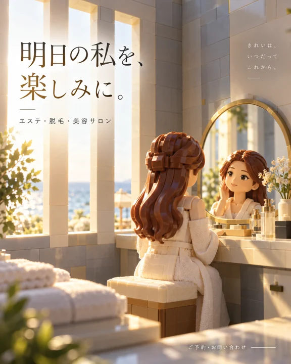 美容室・ヘアサロンの参考作品