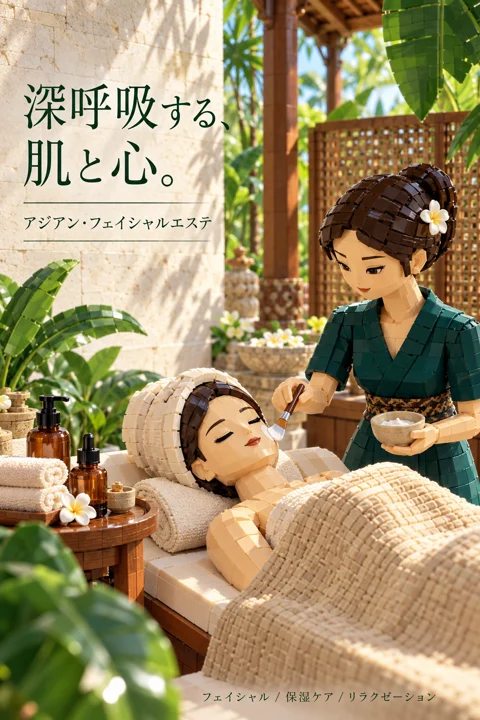 エステ・美容サロンの参考作品