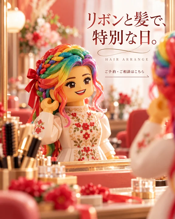 美容室・ヘアサロンの参考作品
