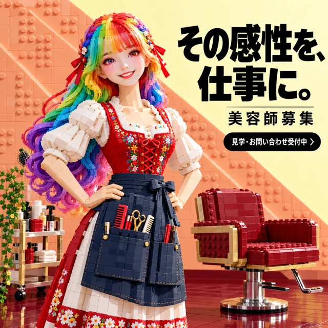 美容室・ヘアサロンの参考作品