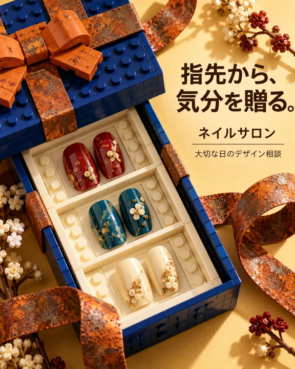 ネイル・まつ毛の参考作品