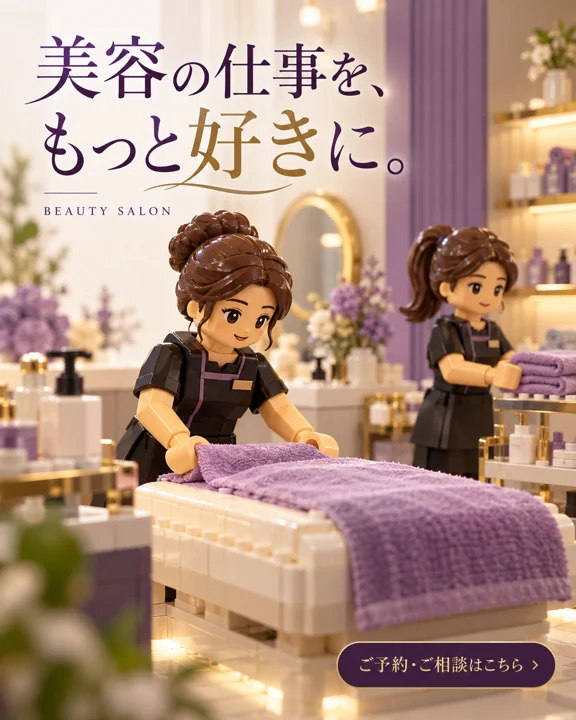 エステ・美容サロンの参考作品
