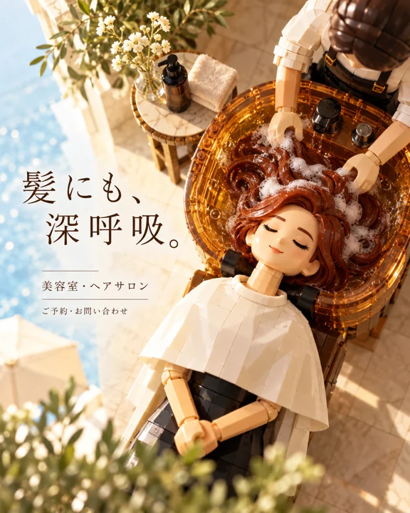 美容室・ヘアサロンの参考作品