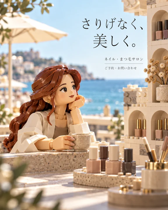 ネイル・まつ毛の参考作品