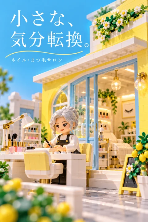 美容室・ヘアサロンの参考作品