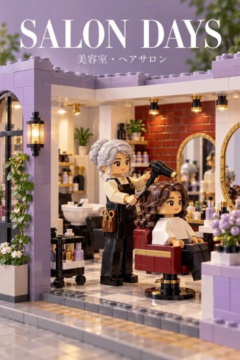 美容室・ヘアサロンの参考作品