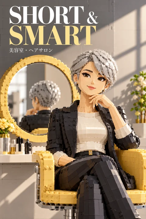 美容室・ヘアサロンの参考作品