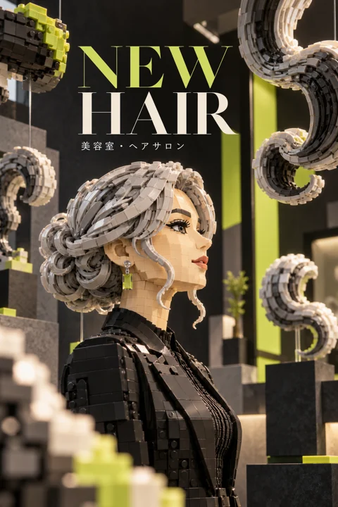 美容室・ヘアサロンの参考作品
