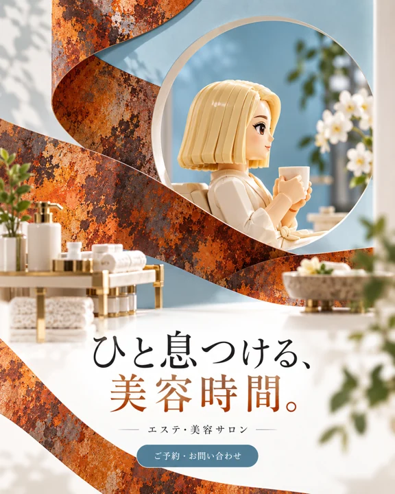 エステ・美容サロンの参考作品