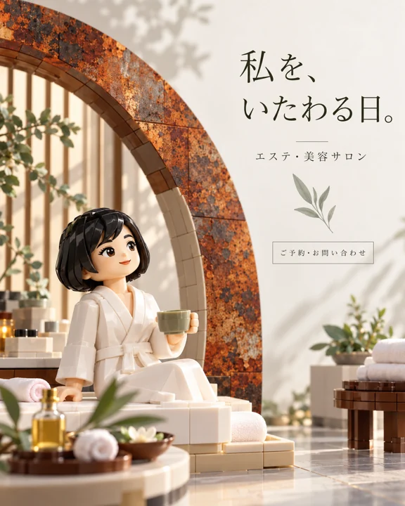 エステ・美容サロンの参考作品