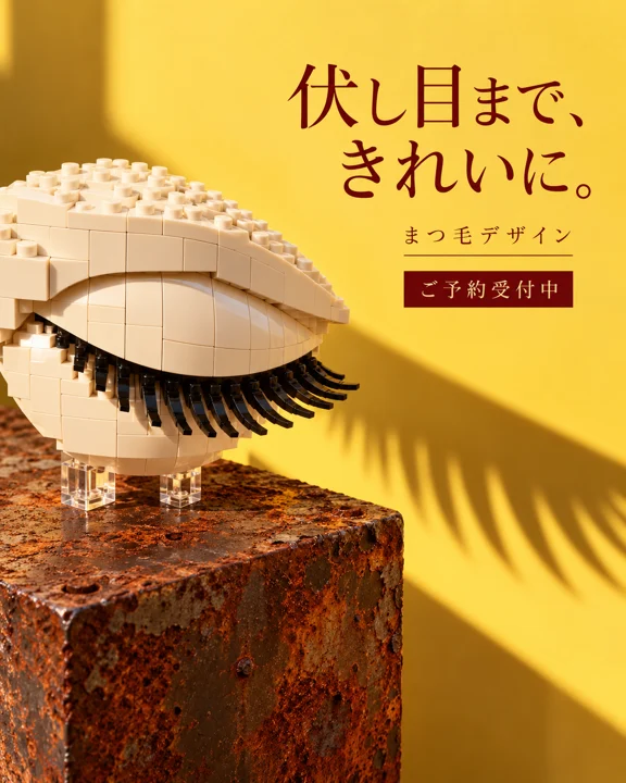 ネイル・まつ毛の参考作品