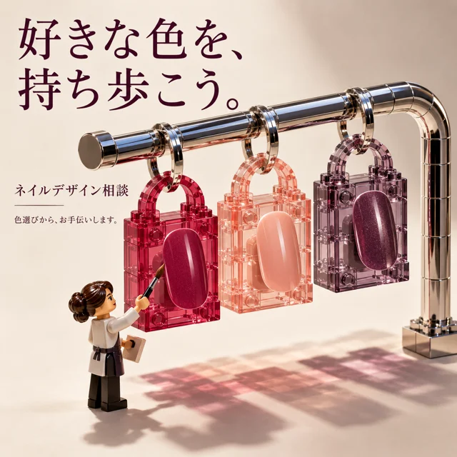 ネイル・まつ毛の参考作品