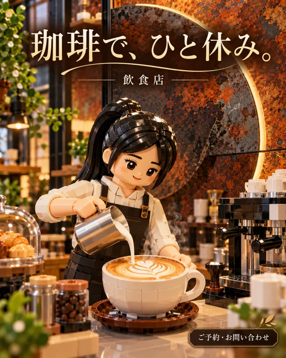 飲食店・カフェの参考作品