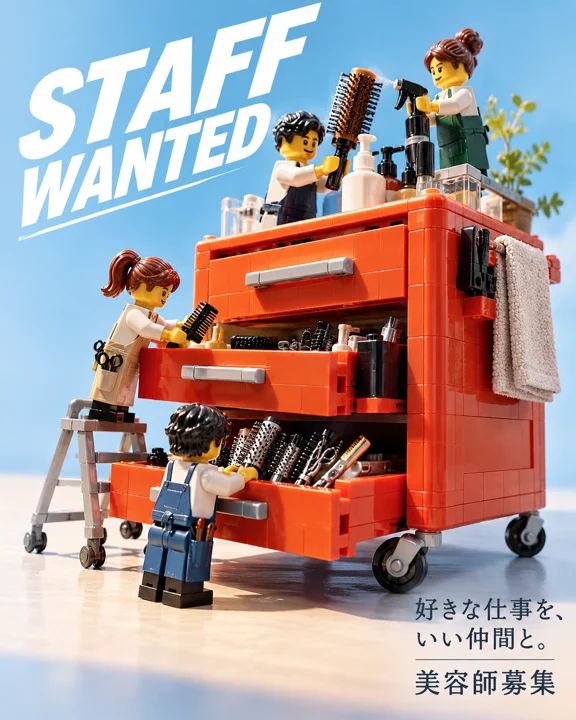 美容室・ヘアサロンの参考作品