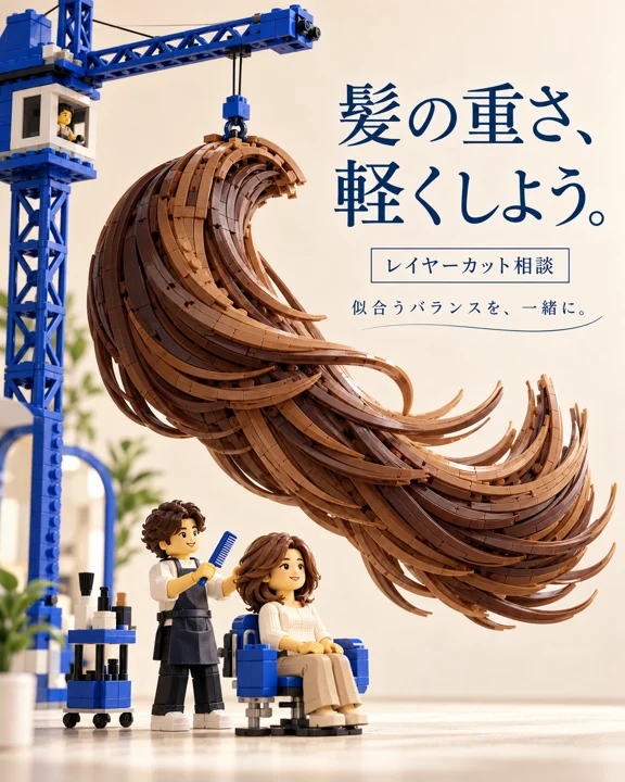 美容室・ヘアサロンの参考作品