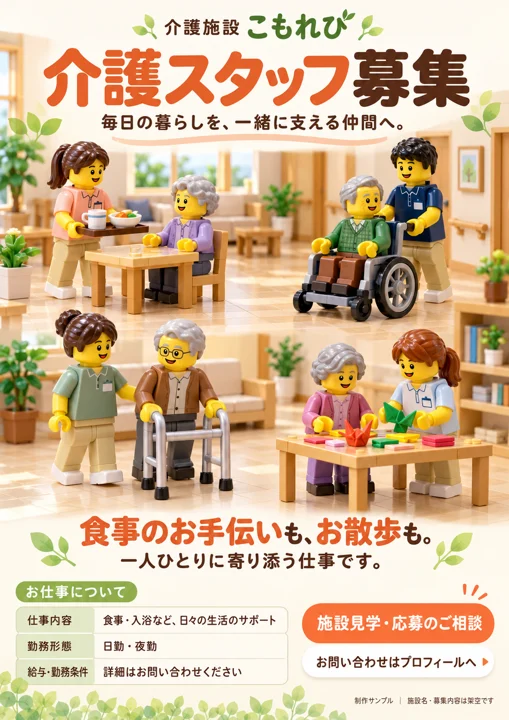 介護施設の参考作品