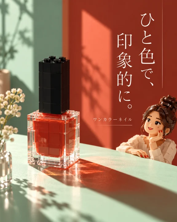 ネイル・まつ毛の参考作品