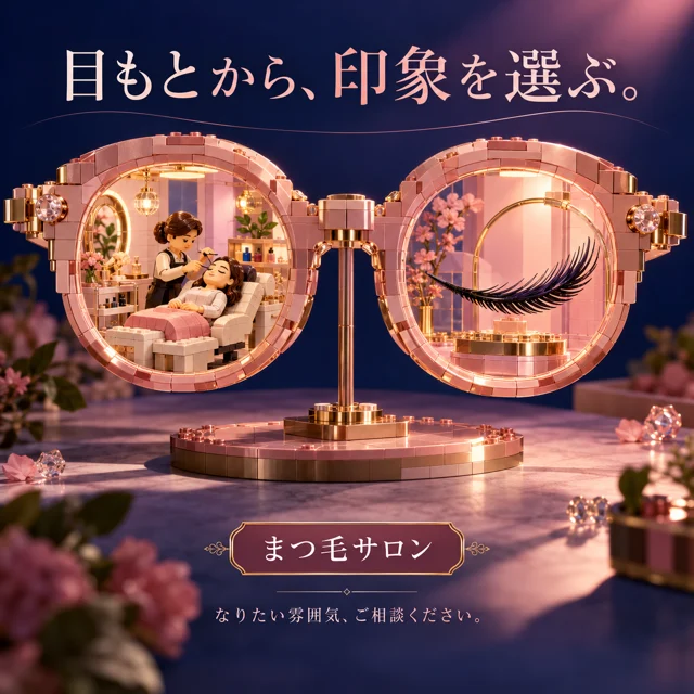 ネイル・まつ毛の参考作品